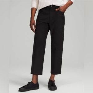 NWOT! Mens Lululemon ABC Crop Pant Relaxed Size 31 Black